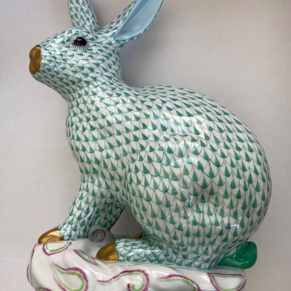 Herend Rabbit Figurine - Picture 11 of 16